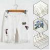 Buy cheap Summer Embroidered Girls Denim Clothes , Girl Jeans Short Pants Fashion Design from wholesalers