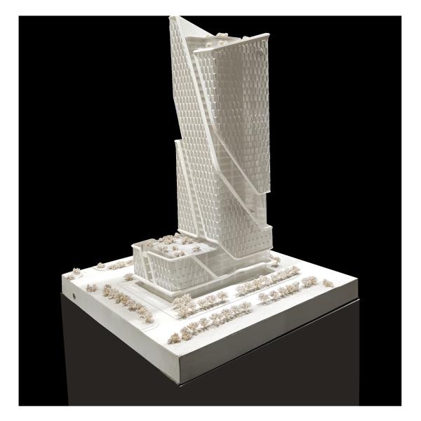 Buy cheap Skyscraper Architecture Miniature Models Dynamic Design 1:100 Architecture Model from wholesalers