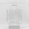 Buy cheap Flat Square Whiskey Vodka Rum Tequila Gin Spirits Glass Bottle with Cork Sealing Type from wholesalers