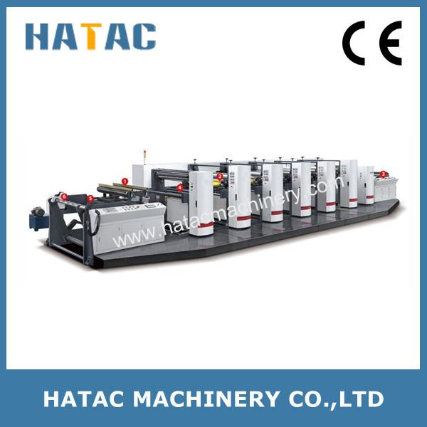 Fully Automatic Paper Roll Printing Machine,High Speed Paper Bag Printing