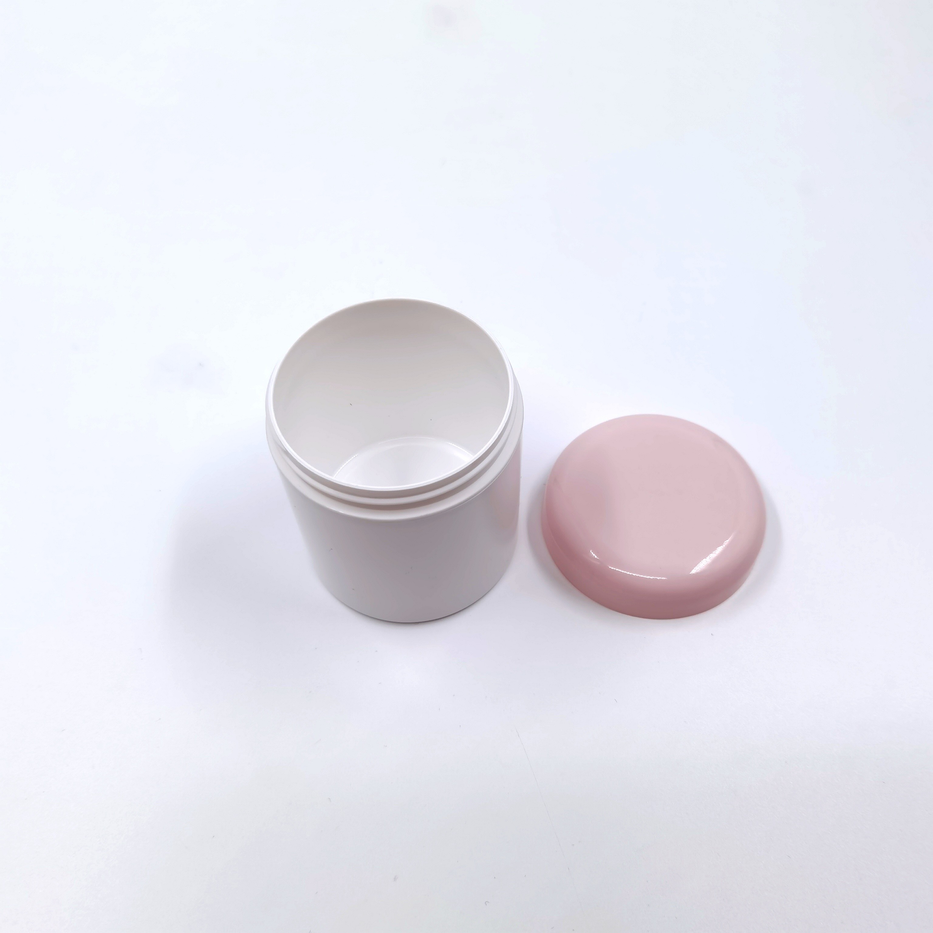 Silk Printing PP PS Plastic Cosmetic Jars 60ml 120ml 180ml