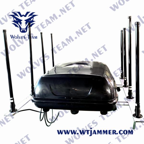 Buy cheap Pelican Case Portable Bomb Jammer Waterproof 12 Bands 5G Cell Phone Jammer from wholesalers