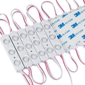 Buy cheap White Color 12V SMD 2835 3 LED Module Strip 0.72 Watt Outdoor Application from wholesalers