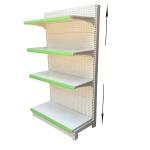 Single side supermarket shelf