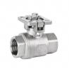 Buy cheap 304 stainless steel two-piece high platform ball valve two-piece wire buckle internal thread pneumatic ball valve 4 from wholesalers
