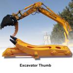 Mini Hydraulic Excavator Thumb Attachment Q345B Construction Machinery Parts