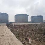Cylindrical Industrial Vertical Welded Steel Tank Above Ground for Oil Storage