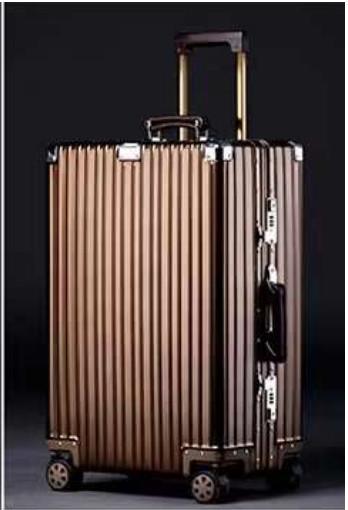 Buy cheap 100% Aluminum Magnesium Alloy Suitcase Unisex 29 Inch Aluminium Luggage With Large Capacity from wholesalers