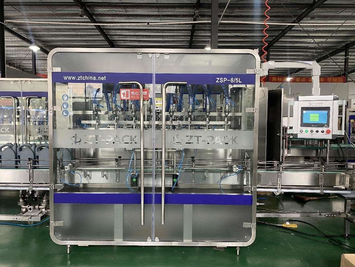380v Detergent Filling Machine 4000BPH 1000bph High Speed Liquid