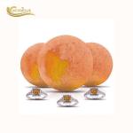 Round Shape 160g Lilac Bath Bomb , Most Colorful Bath Bombs For Relaxing