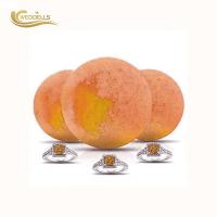 Buy cheap Round Shape 160g Lilac Bath Bomb , Most Colorful Bath Bombs For Relaxing product