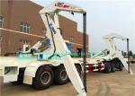Commercial Port Handling Equipments 20ft 40ft Box Side Lifter Trailer Yellow