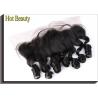 Buy cheap Lace Frontal Guarenteed Virgin Human Hair Extension Natural Wave 8"-20" inch from wholesalers