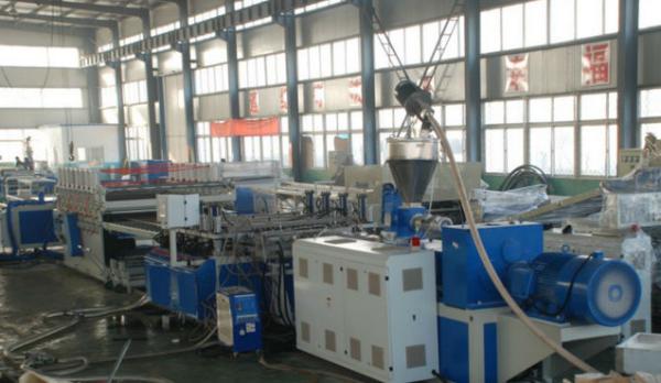 Buy cheap Twin Screw Plastic PVC WPC Board Extrusion Line , PVC WPC Foam Board Production Line from wholesalers