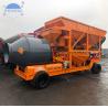 Buy cheap 35CBM/Hour YHZM35 Mobile Concrete Batching Plant Easily Move from wholesalers