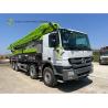 Buy cheap Re-Manufactured Used Concrete Boom Trucks 56 Meter Mounted Concrete Pump from wholesalers