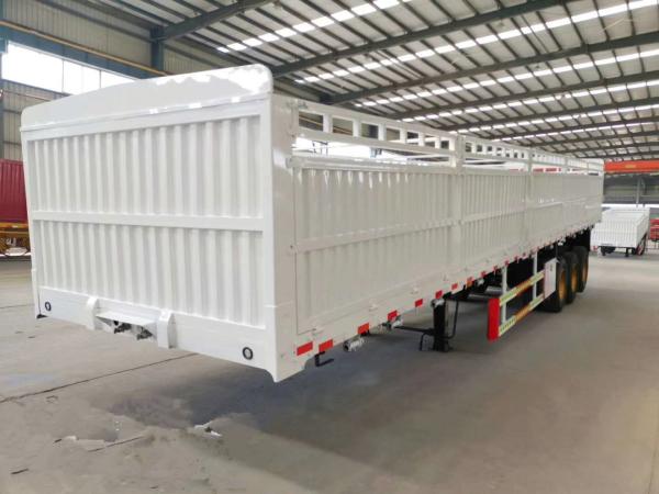 Buy cheap 60 Tons 3 Axles Q345 Heavy Duty Semi Trailers from wholesalers