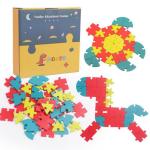 Children Wooden Creative Jigsaw Building Block 1Set DIY 3D Educational