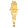 Buy cheap Gallery empire crystal chandelier For Hotel Indoor Home Project Hanging Lamp (WH-NC-05) from wholesalers