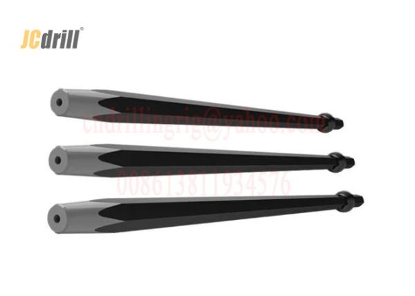 Buy cheap H19 H22 H25 Tapered Rock Drill Rods Carbon Steel Material For Road Construction from wholesalers