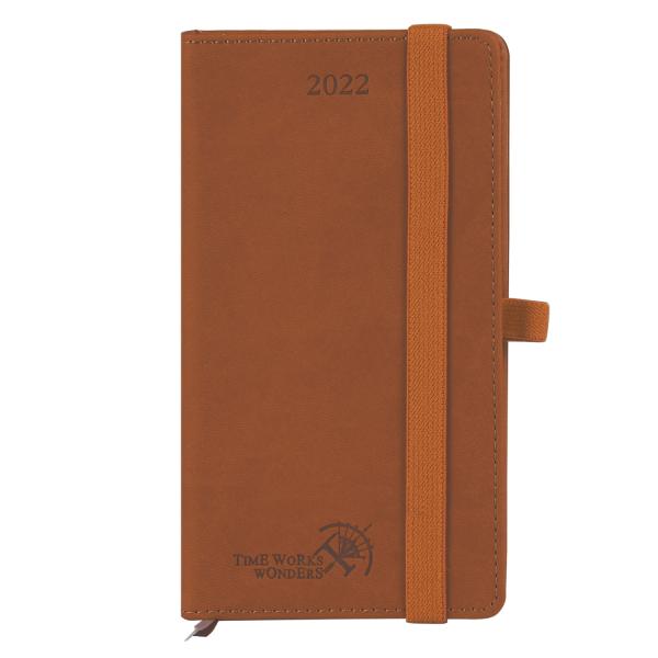 Buy cheap Custom 6.63'' X 3.6" Small Academic Planner 2023 2023 PU Leather from wholesalers