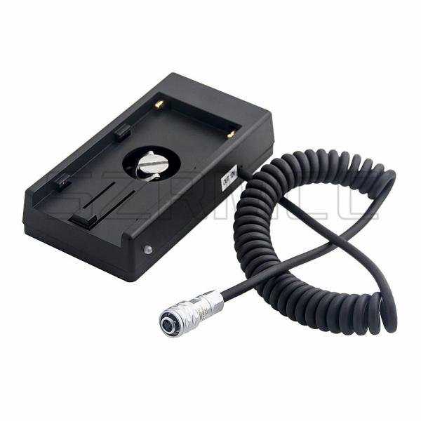Buy cheap Blackmagic Cinema Camera 4K 12V Power Supply Mount Plate Adapter for Sony NP-F970 F960 F770 Battery from wholesalers
