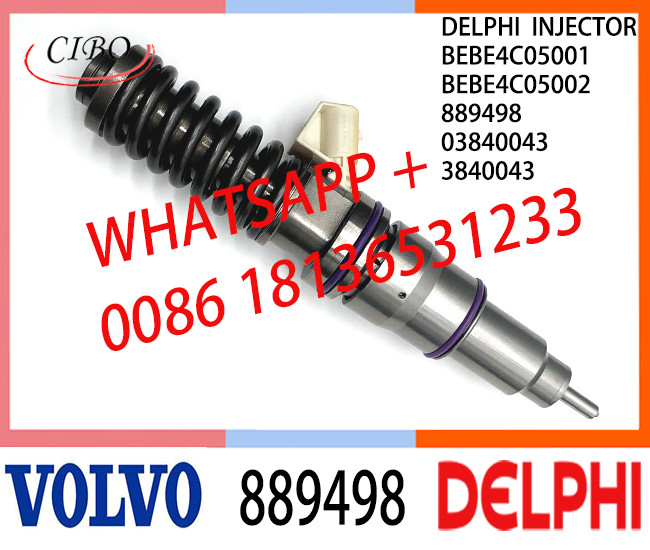 Common Rail Fuel Diesel Injector BEBE4C05001 BEBE4C05002 889498 03840043 3840043 E1 for VOL PENTA ENGINES