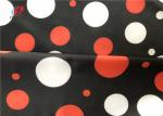 Digital Printed Polyester Spandex Blend Fabric , Floral Lycra Swimwear Fabric