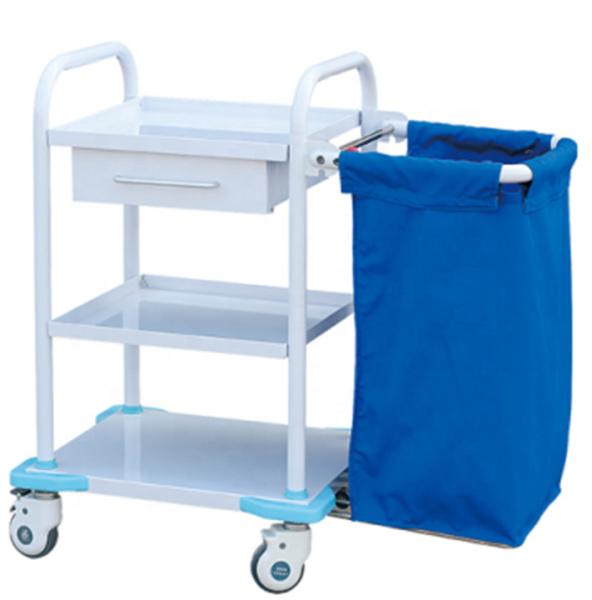 Buy cheap Durable Medical Trolley Cart For Contaminant , Hospital Medical Trolley from wholesalers
