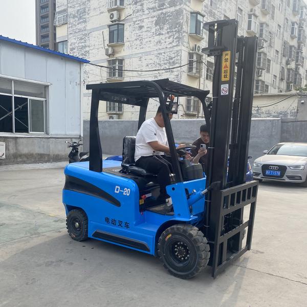Buy cheap 2 Ton Forklift Truck Electric Custom Made Storage And Handling Efficiency from wholesalers