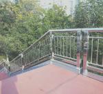 304 Outdoor Exterior Stainless Steel Handrail Tubular Stair Railings