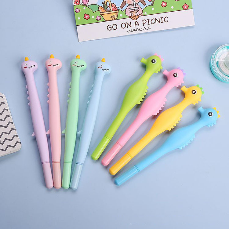 Gel-Ink Cactus Shape Pen Writing Length 240M Cute Novelty Gift for Girls and Students