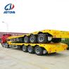 Buy cheap 60 Ton Lowbed Lowboy Low Loader Truck Semi Trailer with Tire Size According to Your from wholesalers
