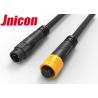 Buy cheap Jnicon M12 Push Locking 10A Waterproof Connectors Male Female Molded 2 Pin from wholesalers