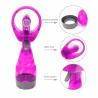 Buy cheap Battery Powered Summer Outdoor Travel Hand Held Standing Mini Portable Water Mist Spray Bottle Cooling Fan with Water Tank from wholesalers