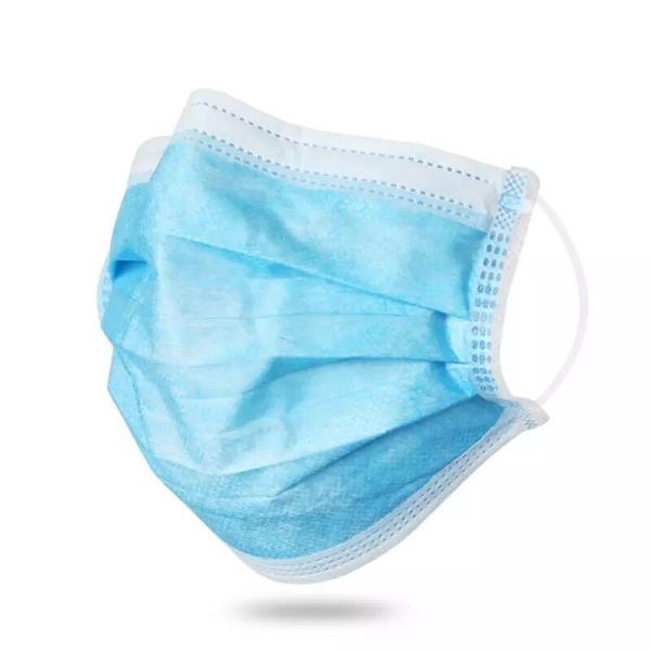 Buy cheap Health Protective Disposable Mouth Mask Anti Pollution Blue White Color from wholesalers