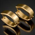 Hot Sale Men Piercing Jewelry Punk Style Stainless Steel Hoop Huggie Earrings