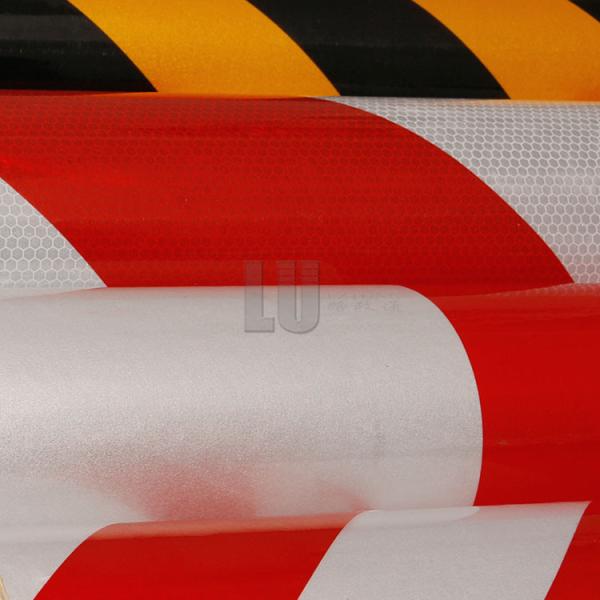 Buy cheap Strong Adhesive Reflective Warning Tape For Traffic Barrier from wholesalers