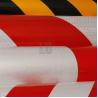 Buy cheap Yellow And Black Slant Stripe Reflective Adhesive Sheeting High Visibility from wholesalers