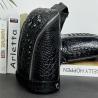 Buy cheap Authentic Crocodile Skin Men's Casual Chest Bag Small Travel Purse Genuine Exotic Alligator Leather Male Crossbody Bag from wholesalers