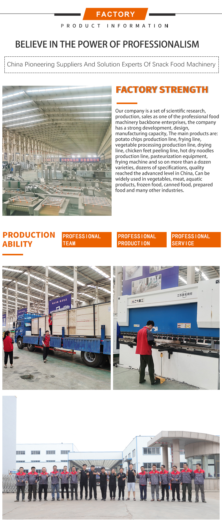 Industrial Frying Machine for Chips Gas Potato/Banana Chips Fryeing Production Line