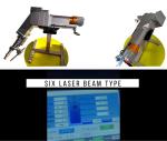 Customized Handheld Welding Head , Double Motor 1000w Fiber Laser Head