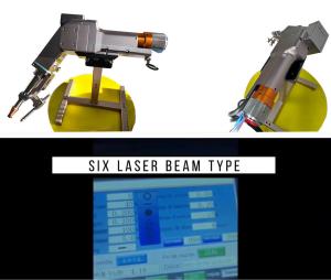 Wholesale Customized Handheld Welding Head , Double Motor 1000w Fiber Laser Head from china suppliers