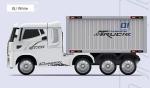 Music Function 12V7AH*1//390 *4 Children's Electric Ride On Truck for Outside