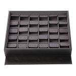 Drawer Necklace Jewelry Display Box Wear Resistant With Mirror Eco Friendly