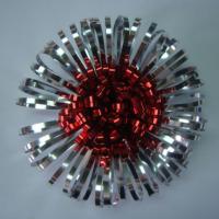 Buy cheap Tying fancy bows for gifts , PET / Holographic / Iridescent fancy christmas bows product