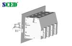 Buy cheap Copper Through Panel Terminal Blocks PA66 UL94 V0 Steel Tin Plated from wholesalers