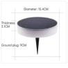 Buy cheap RoHS Certified RGB Outdoor LED Solar Pathway Lights 1.5W 80LM Magnetic Switch Control from wholesalers