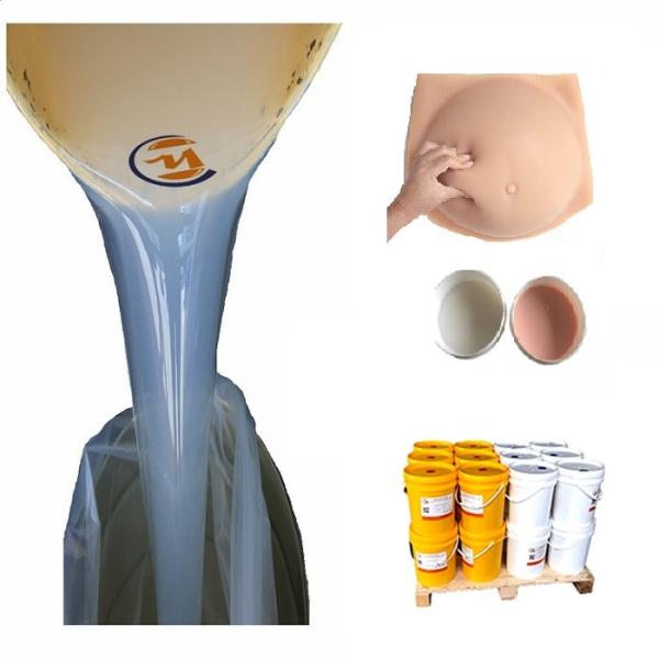 Buy cheap Skin Safe Life Casting Liquid Silicone Rubber For Making Fake Pregnant Belly from wholesalers