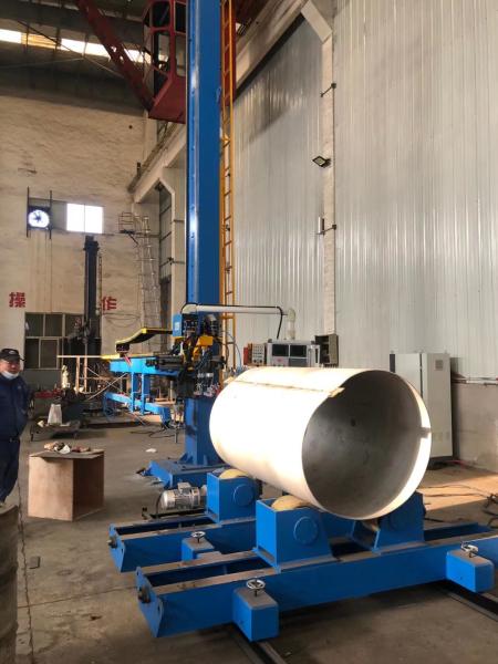 Buy cheap 1500mm 0.3m/Min Welding Manipulator Column And Boom Welding Machine 100kg from wholesalers